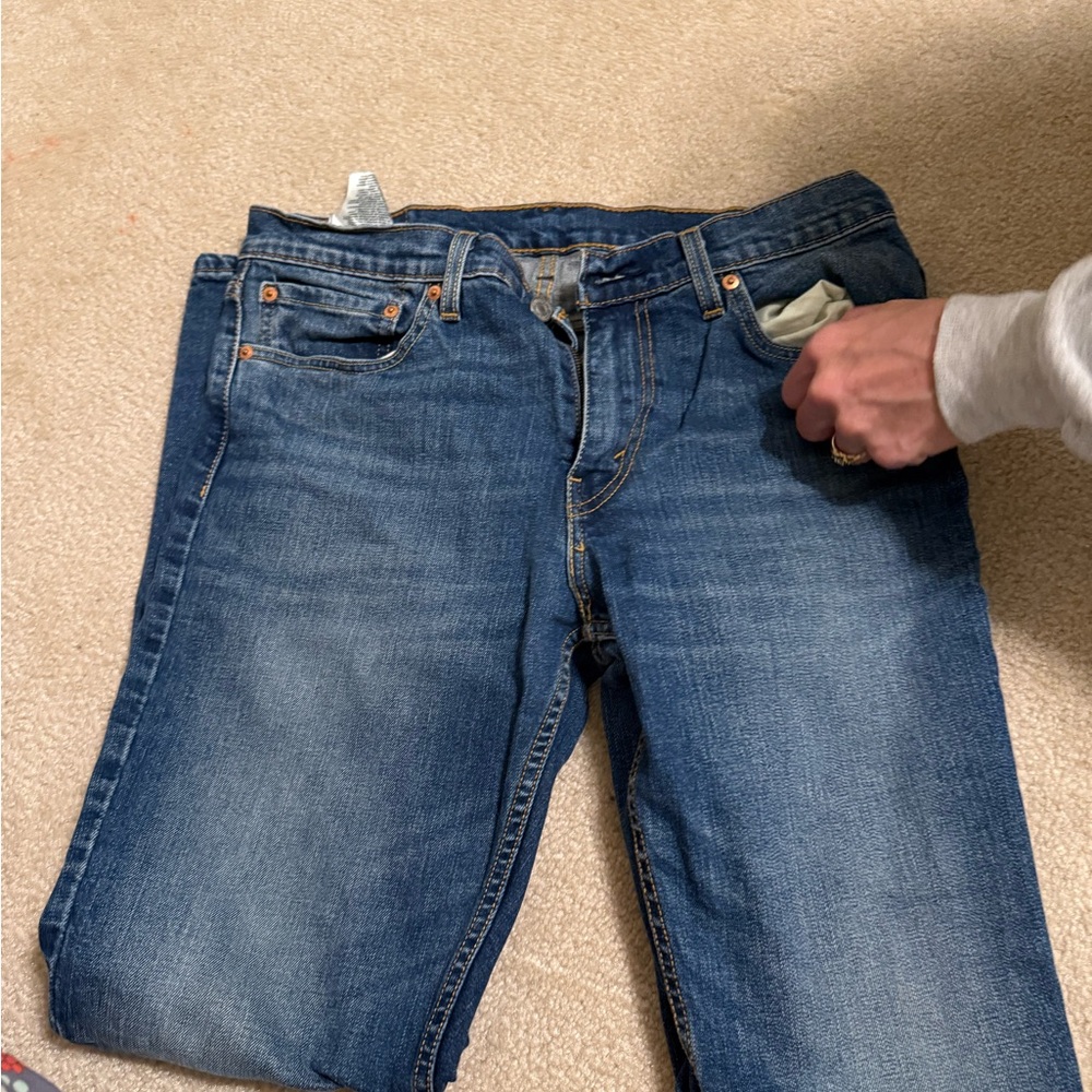 Levi's Men's Straight Blue Jeans
